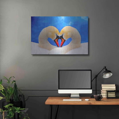 Luxe Metal Art 'Soul mate' by Ata Alishahi, Metal Wall Art,36x24