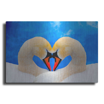 Luxe Metal Art 'Soul mate' by Ata Alishahi, Metal Wall Art