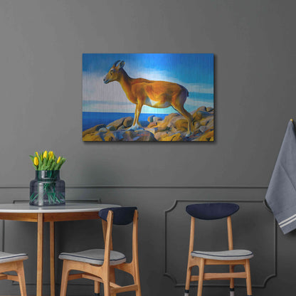 Luxe Metal Art 'Wild Life 2' by Ata Alishahi, Metal Wall Art,36x24