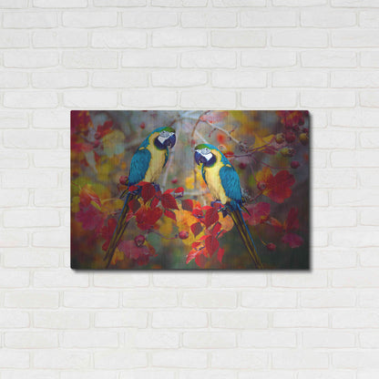 Luxe Metal Art 'Bird Collection 19' by Ata Alishahi, Metal Wall Art,36x24