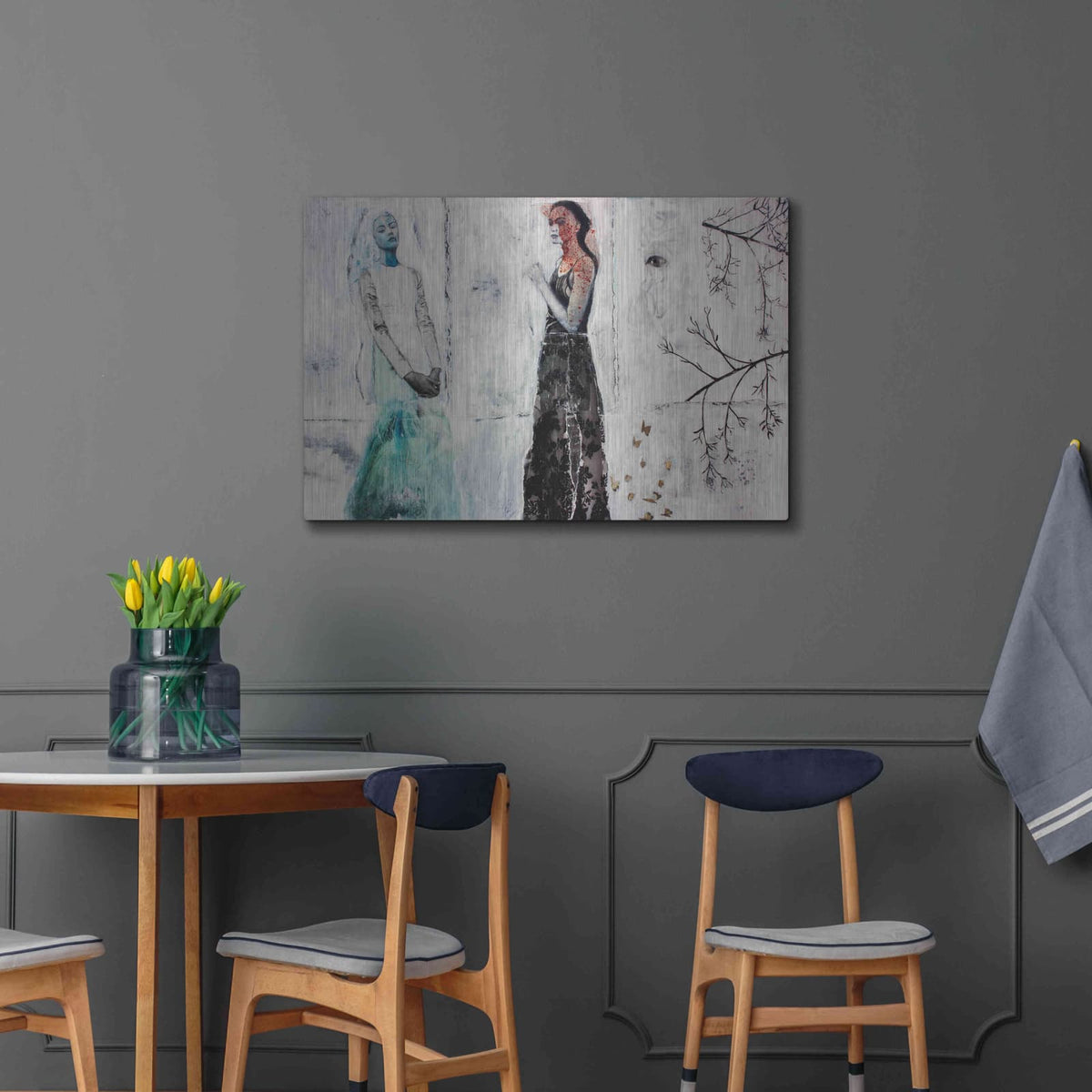 'Ice Queens Print' by DB Waterman – Metal Wall Art, 36x24 room view