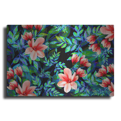 Luxe Metal Art 'My Flowers Garden' by Ata Alishahi, Metal Wall Art