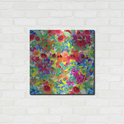 Luxe Metal Art 'Emotional Journey 15' by Ata Alishahi, Metal Wall Art,24x24