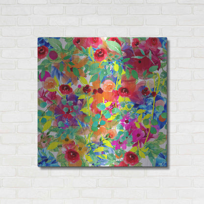 Luxe Metal Art 'Emotional Journey 15' by Ata Alishahi, Metal Wall Art,36x36