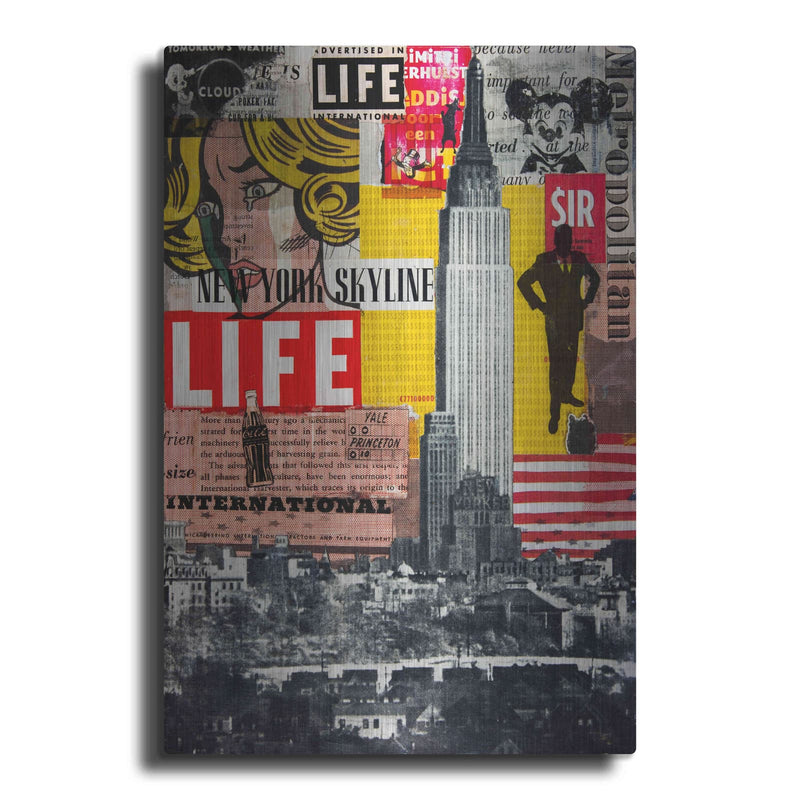 'It'S Hanging In The Air' by DB Waterman – Metal Wall Art