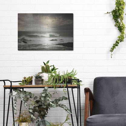 Luxe Metal Art 'The Flight' by Natalie Mikaels, Metal Wall Art,16x12