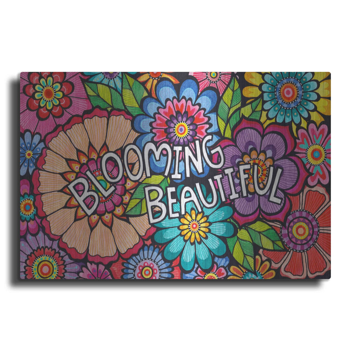 'Blooming Beautiful' by Hello Angel – Metal Wall Art