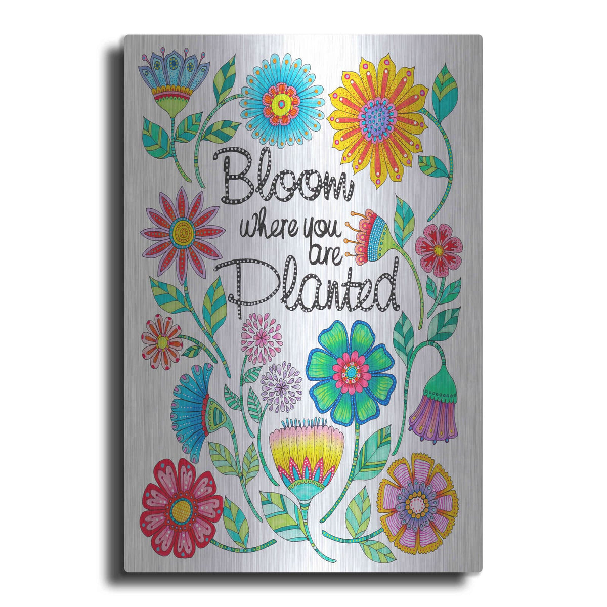 'Big Beautiful Blossoms 9' by Hello Angel – Metal Wall Art