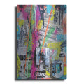 Luxe Metal Art 'Colorful Denial' by David Drioton, Metal Wall Art