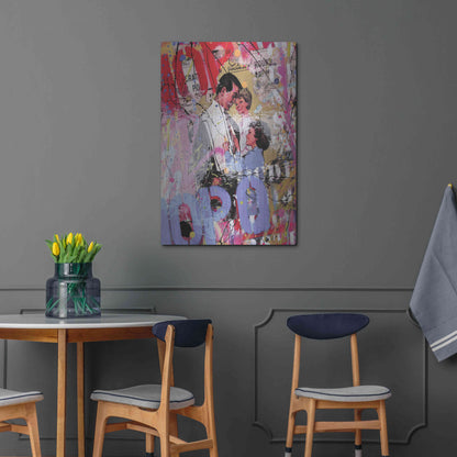 Luxe Metal Art 'Family' by David Drioton, Metal Wall Art,24x36