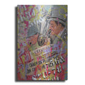 Luxe Metal Art 'Father Figure' by David Drioton, Metal Wall Art