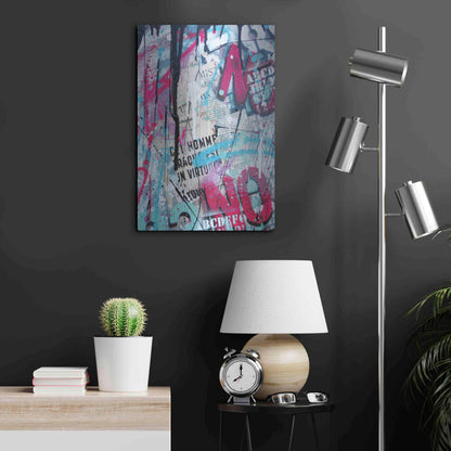 Luxe Metal Art 'Get Homme' by David Drioton, Metal Wall Art,16x24