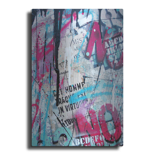 Luxe Metal Art 'Get Homme' by David Drioton, Metal Wall Art