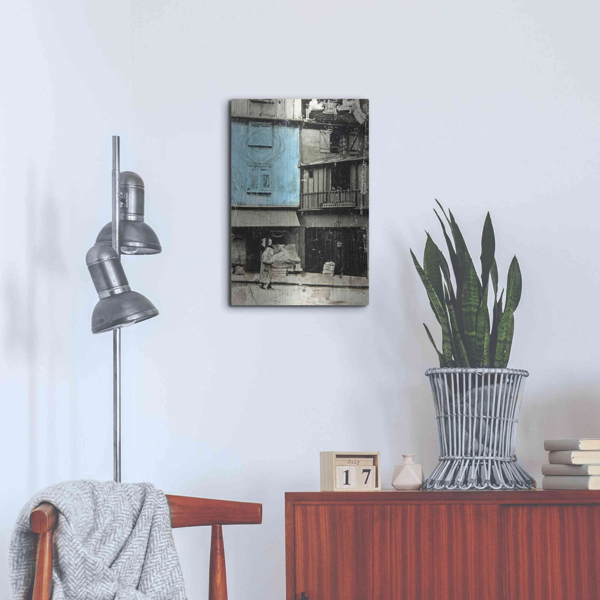 'Almost At The End' by DB Waterman – Metal Wall Art, 16x24 room view