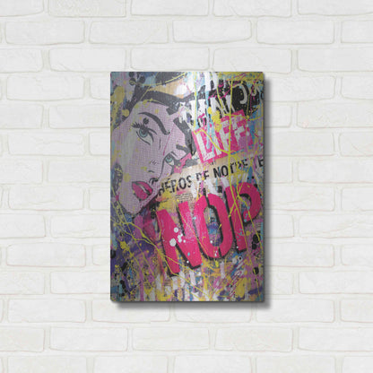 Luxe Metal Art 'HEROS' by David Drioton, Metal Wall Art,16x24