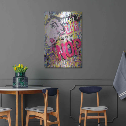 Luxe Metal Art 'HEROS' by David Drioton, Metal Wall Art,24x36