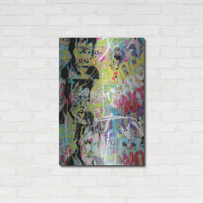 Luxe Metal Art 'Him' by David Drioton, Metal Wall Art,24x36