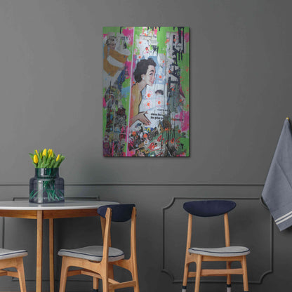Luxe Metal Art 'Loving Mom' by David Drioton, Metal Wall Art,24x36