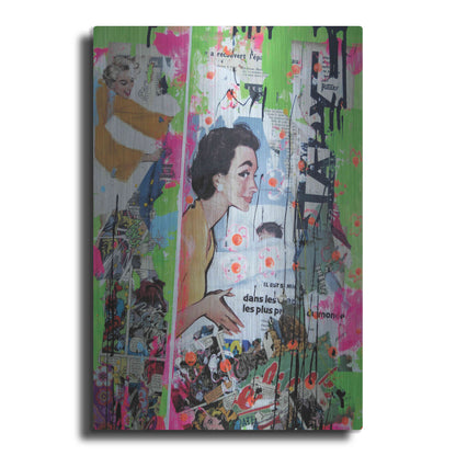 Luxe Metal Art 'Loving Mom' by David Drioton, Metal Wall Art
