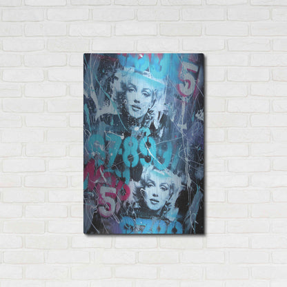 Luxe Metal Art 'Monroe Street 2' by David Drioton, Metal Wall Art,24x36