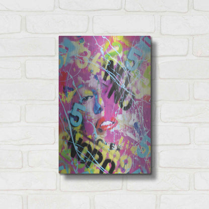 Luxe Metal Art 'Monroe Street 3' by David Drioton, Metal Wall Art,12x16