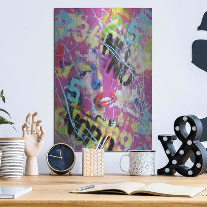 Luxe Metal Art 'Monroe Street 3' by David Drioton, Metal Wall Art,12x16