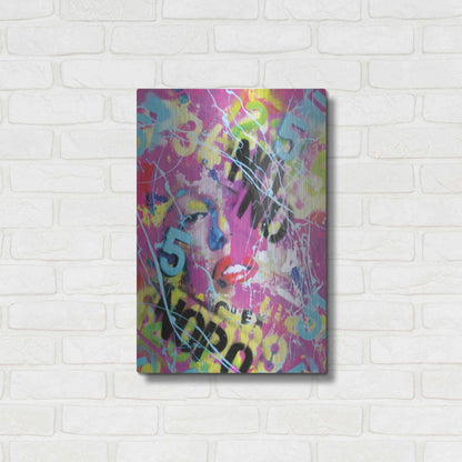 Luxe Metal Art 'Monroe Street 3' by David Drioton, Metal Wall Art,16x24