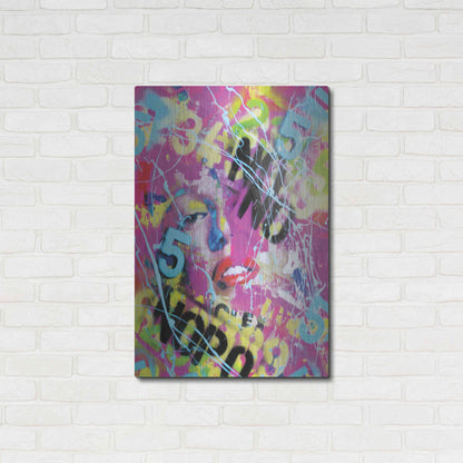 Luxe Metal Art 'Monroe Street 3' by David Drioton, Metal Wall Art,24x36