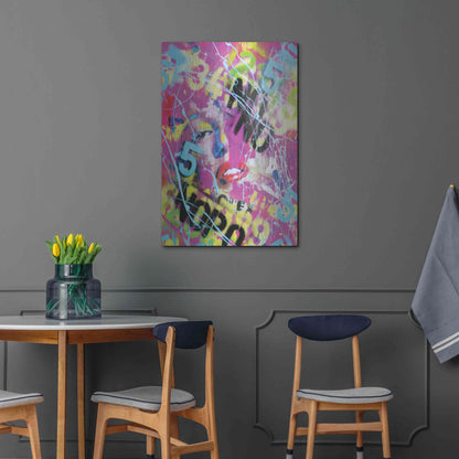 Luxe Metal Art 'Monroe Street 3' by David Drioton, Metal Wall Art,24x36