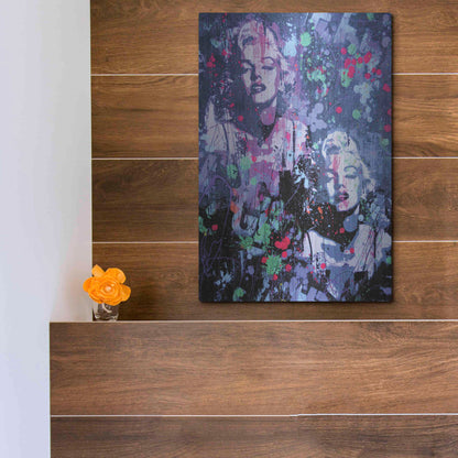 Luxe Metal Art 'Monroe Street' by David Drioton, Metal Wall Art,12x16