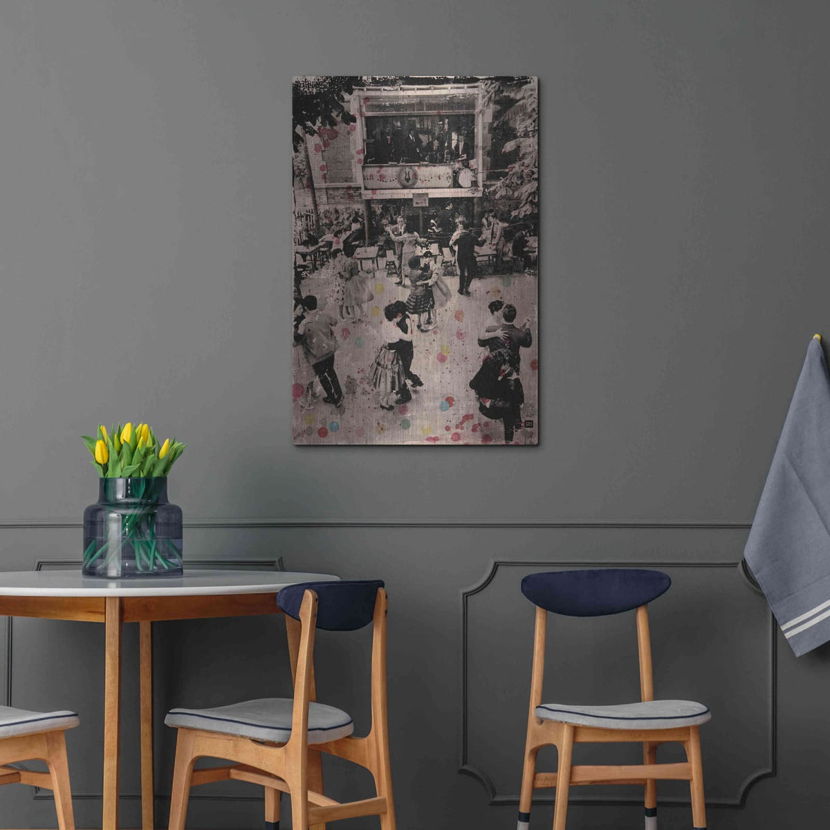 'Dance With Me' by DB Waterman – Metal Wall Art, 24x36 room view