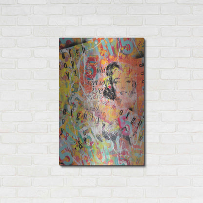 Luxe Metal Art 'Monroe Strret' by David Drioton, Metal Wall Art,24x36
