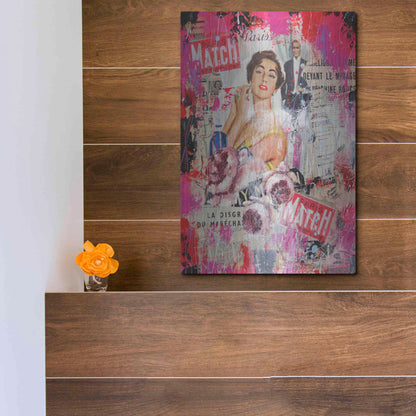 Luxe Metal Art 'Paris Match' by David Drioton, Metal Wall Art,12x16