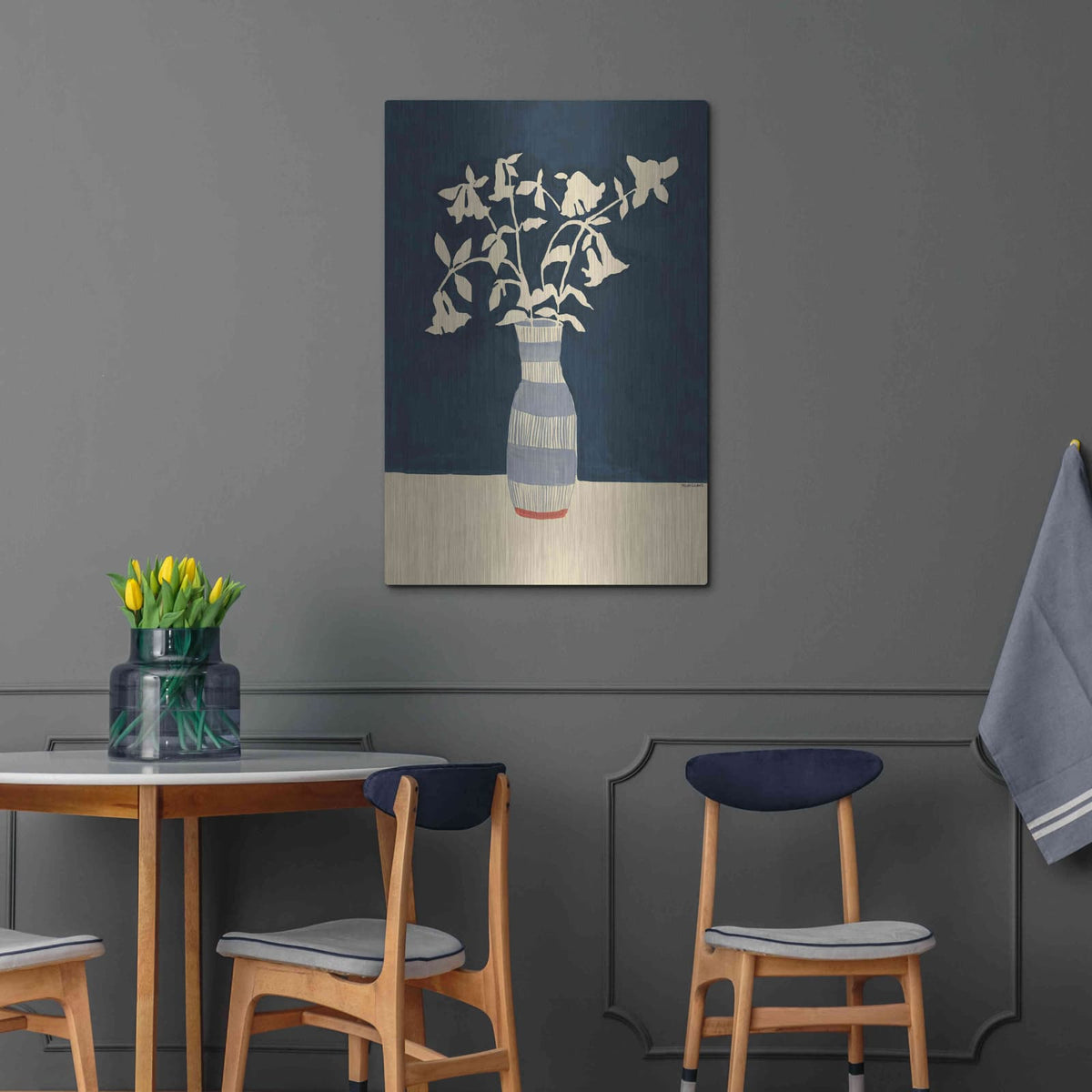 'Limoges Vase' by Megan Galante – Metal Wall Art, 24x36 room view