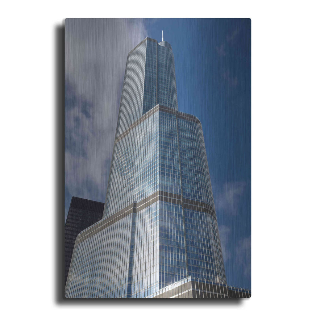 'Architectural Chicago' by Luxe Portfolio – Metal Wall Art