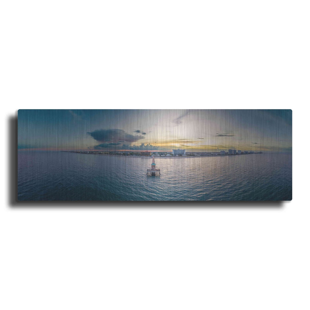 'Florida - Deerfield Beach 2' by Luxe Portfolio – Metal Wall Art