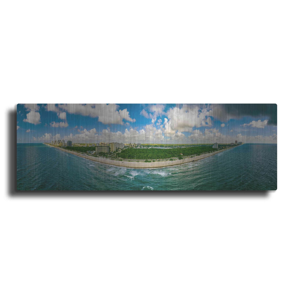 'Beautiful Fort Lauderdale, Florida' by Luxe Portfolio – Metal Wall Art