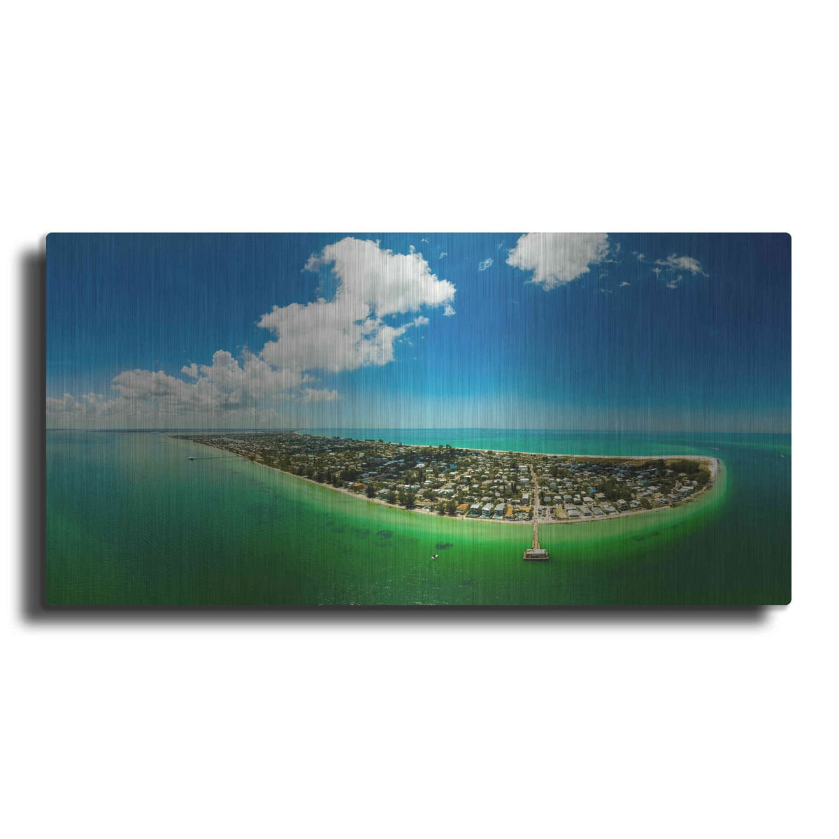 'Emerald Florida' by Luxe Portfolio – Metal Wall Art