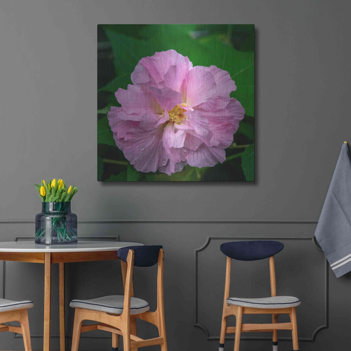 'Flower' by Luxe Portfolio – Metal Wall Art, 36x36 room view