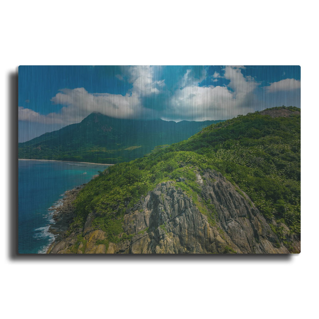 'Seychelles 2' by Luxe Portfolio – Metal Wall Art