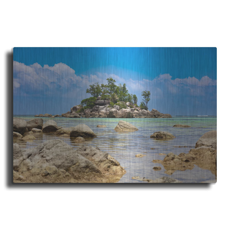 'Seychelles - Mahe 2' by Luxe Portfolio – Metal Wall Art