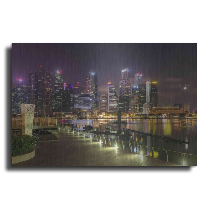 'Singapore 2' by Luxe Portfolio – Metal Wall Art