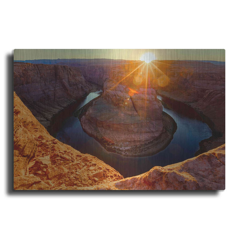 'Utah - Horshoe Bend' by Luxe Portfolio – Metal Wall Art