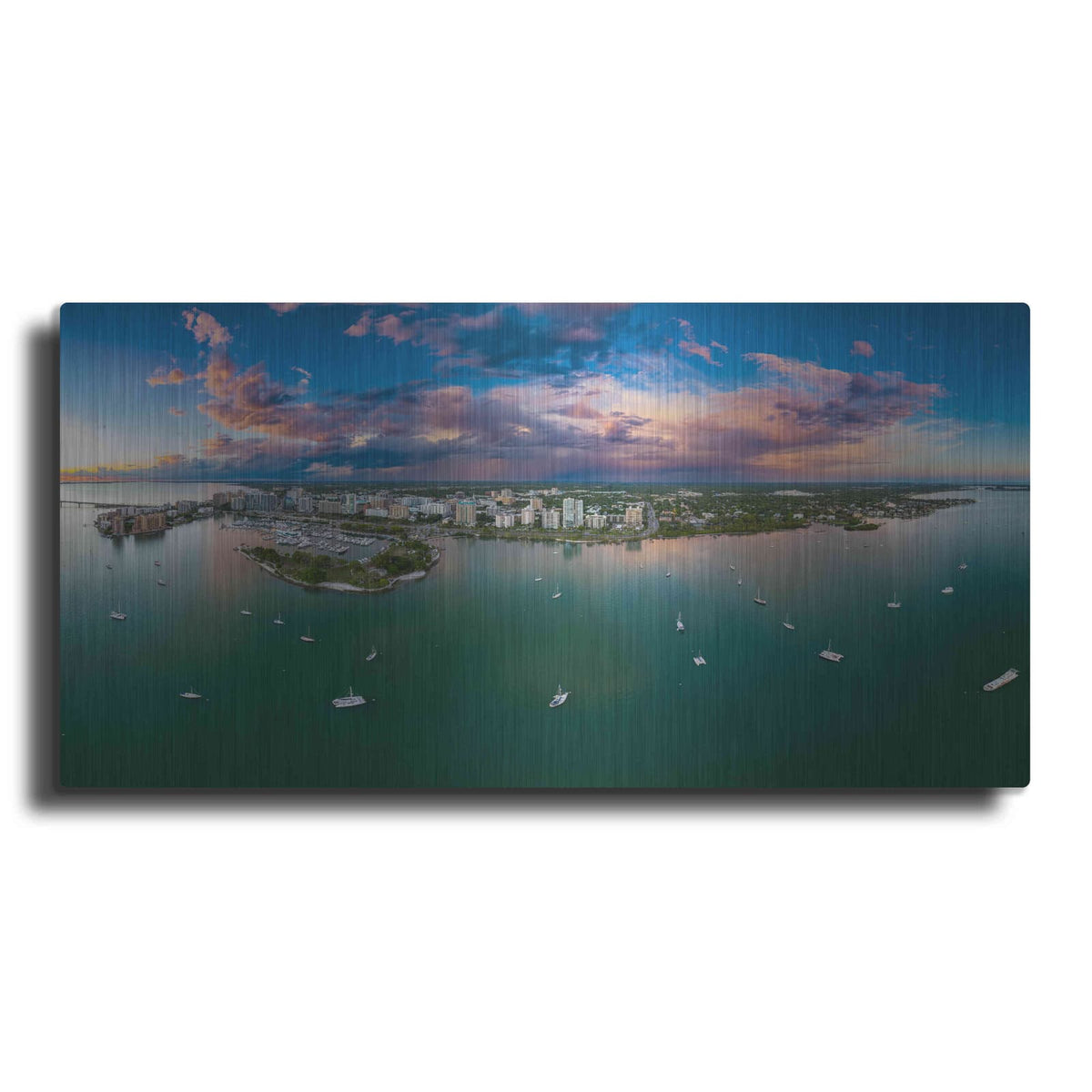 'Sarasota Sunset' by Luxe Portfolio – Metal Wall Art