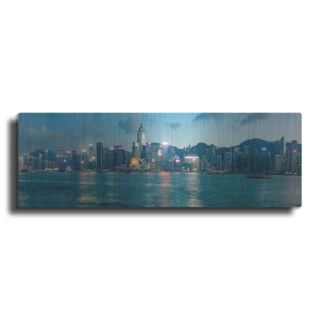 'Hong Kong Twilight' by Luxe Portfolio – Metal Wall Art