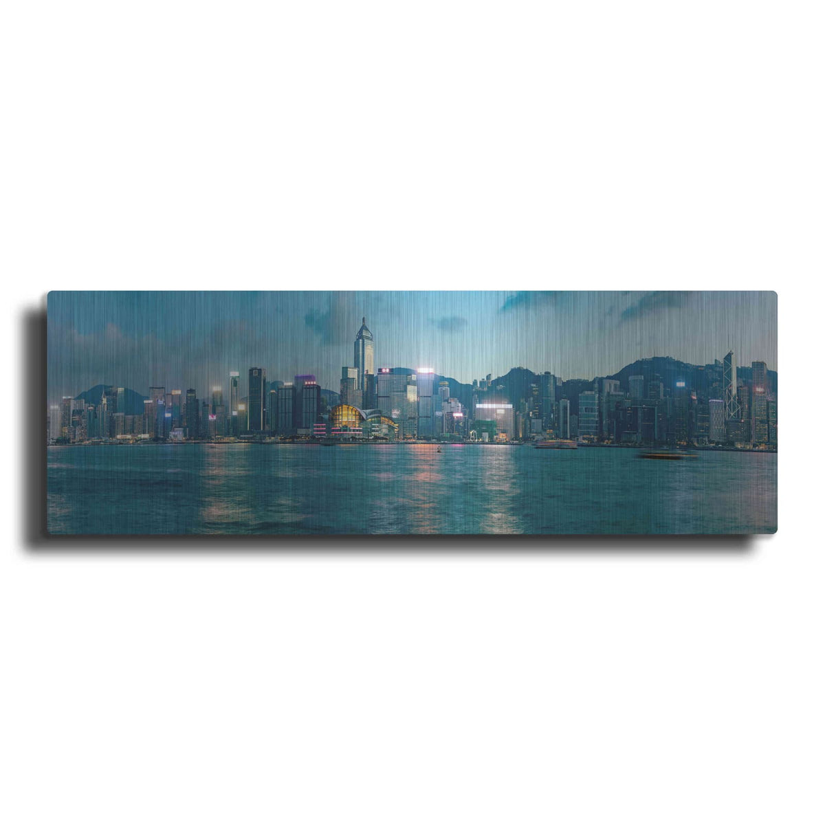 'Hong Kong Twilight' by Luxe Portfolio – Metal Wall Art