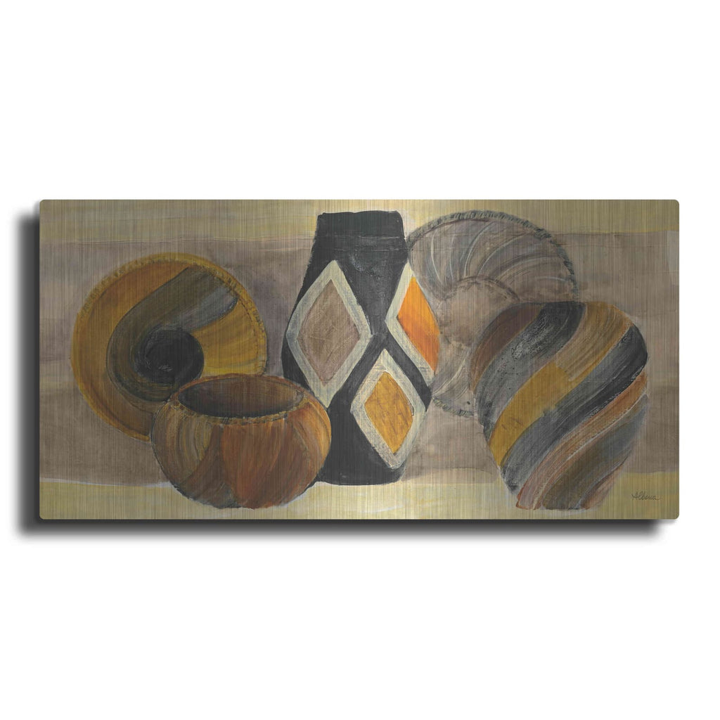 'Swirling Still Life' by Albena Hristova – Metal Wall Art