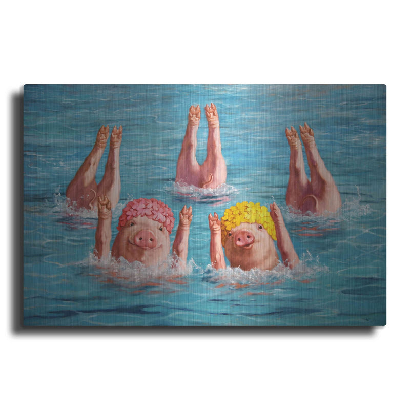 'Water Ballet' by Lucia Heffernan – Metal Wall Art