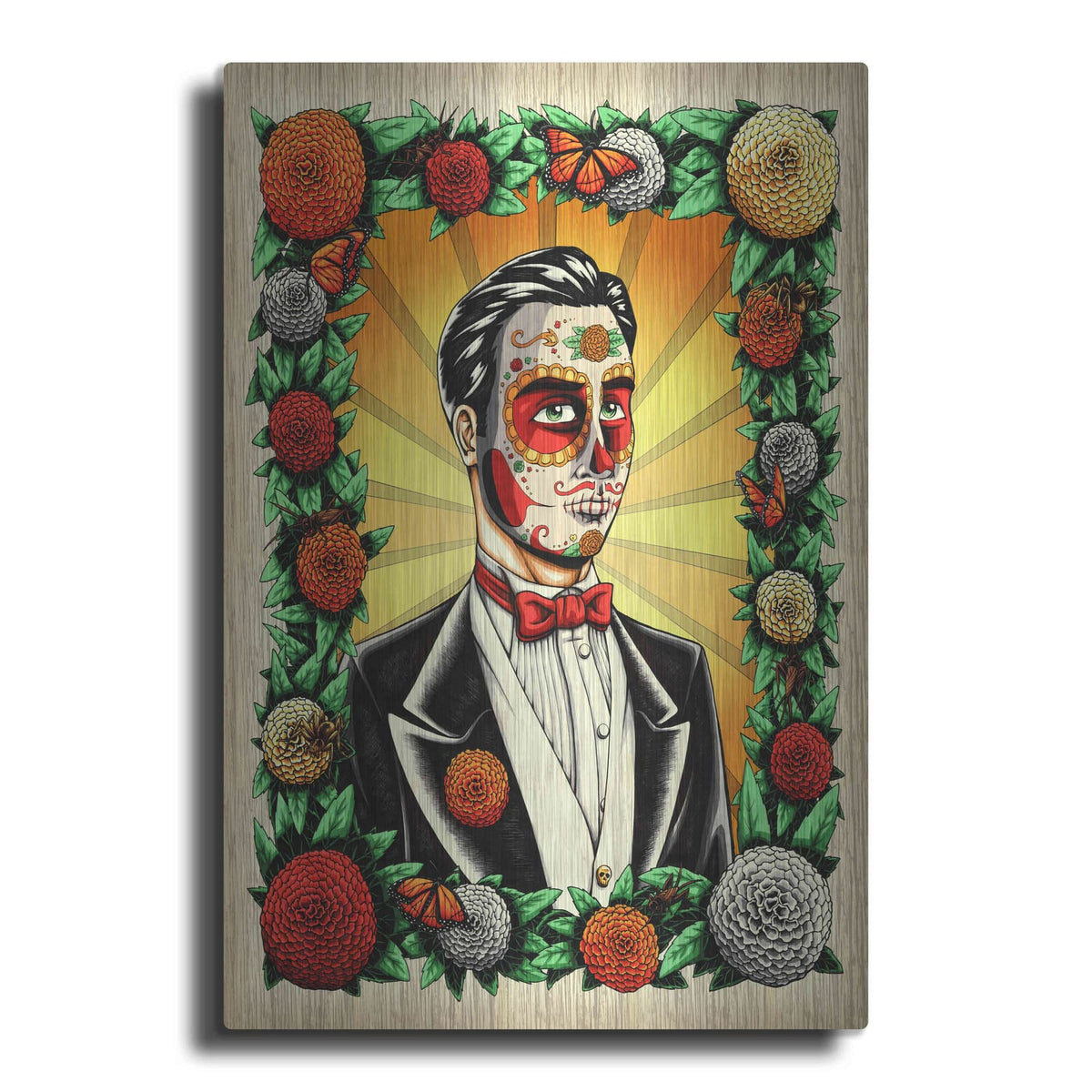 'Muerto Groom' by Nicholas Ivins – Metal Wall Art