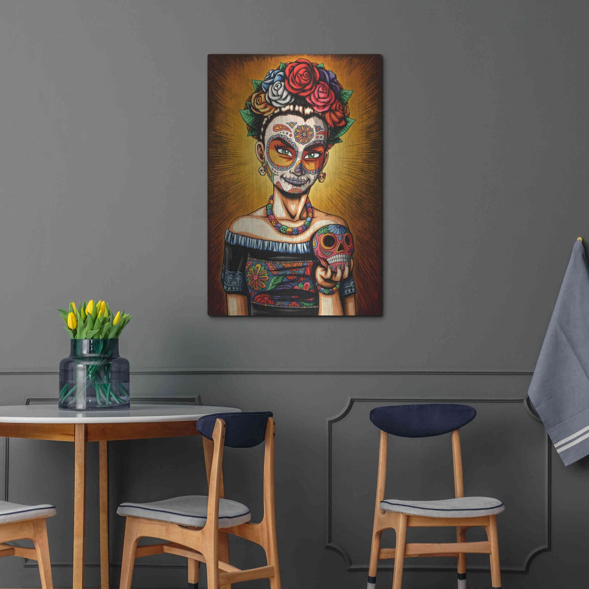 'Rita' by Nicholas Ivins – Metal Wall Art, 24x36 room view